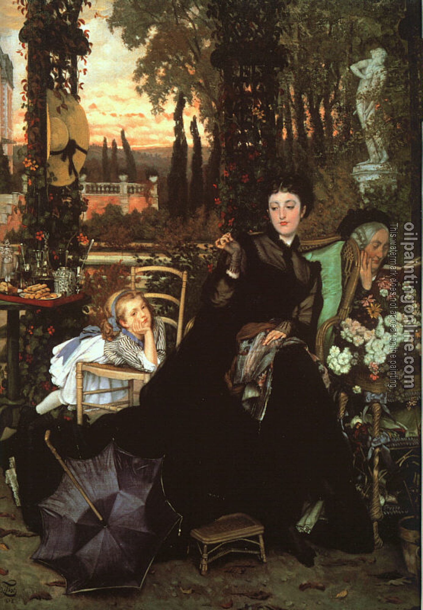 Tissot, James - Une Veuve A Widow